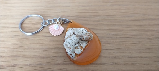 Porte-clé : fonds de mers des caraïbes