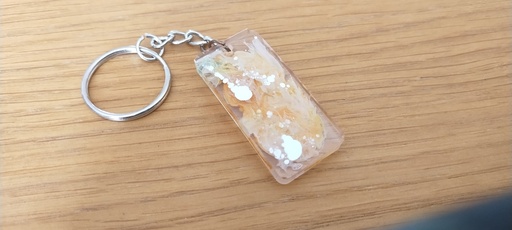 Porte-clés : lampe à lave